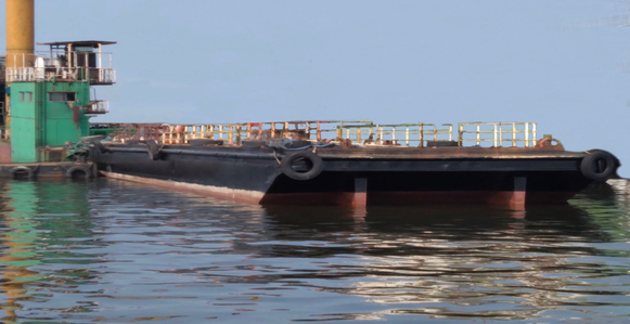 BARGE KENRAM 
 GRT - 180.00 T
 NRT - 80.00 T 
 Breadth - 8.54 m
 Depth - 2.29 m 
 Length - 35.52 m
 DWT - 420 DWT